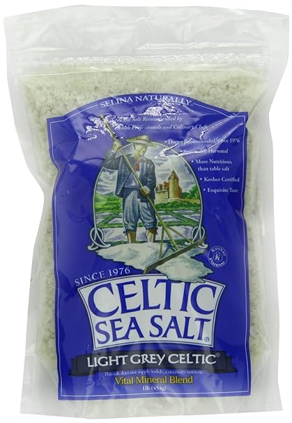 Celtic Sea Salt LT Grey Pouch, 1 LB - Hamilton Health